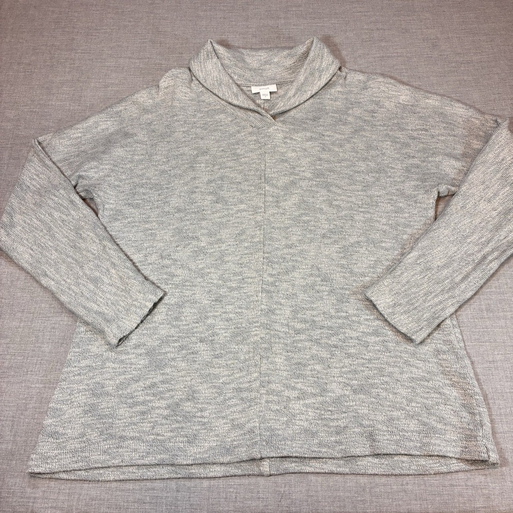 J.Jill Pure Jill Shawl Collar Dolman Pullover Sweater Long Sleeve Woman's Small